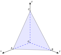 Punktene A, B og C.