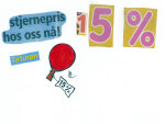 Minus 15% og pluss 15%