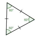 Likesidet trekant
