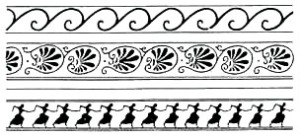 Tre border av type 1.