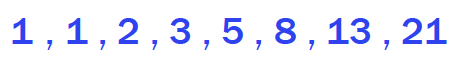1,1,2,3,5,8,13,21