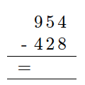 954 over 428